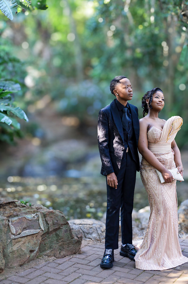 Tshepi & Reha, Matric Dance 2026, portraits & lifestyle photography by LUAM Photography, photo 3