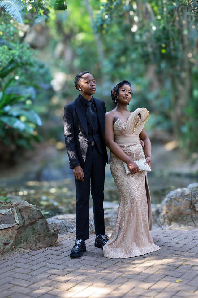 Tshepi & Reha, Matric Dance 2026, portraits & lifestyle photography by LUAM Photography, photo 4
