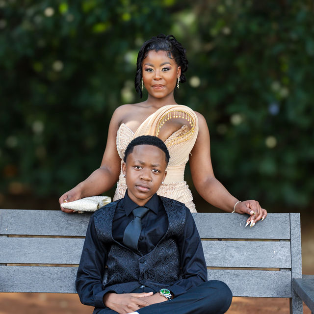 Tshepi & Reha, Matric Dance 2026, portraits & lifestyle photography by LUAM Photography, photo 5